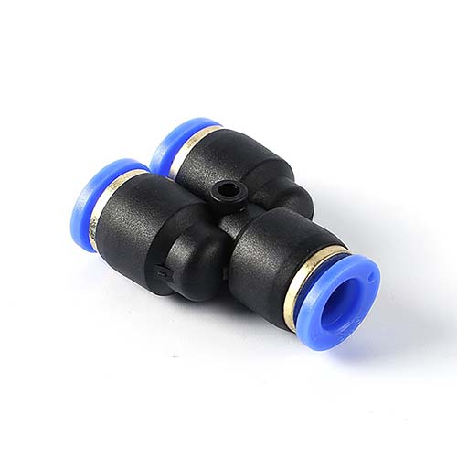 ข้อต่อลม 3 ทางแบบตัววาย SNS SPY Series [Connector Fitting] 1